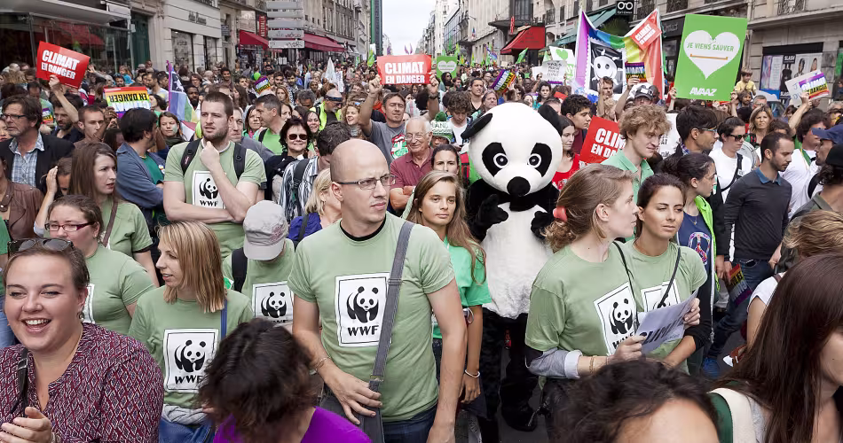 Marche climat à Paris (21 septembre 2014)