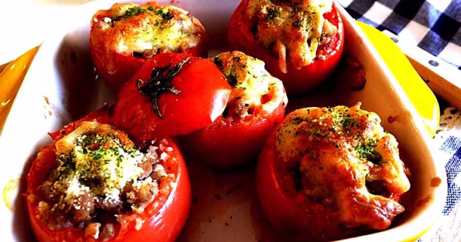 Recette de tomates farcies au sarrasin et feta