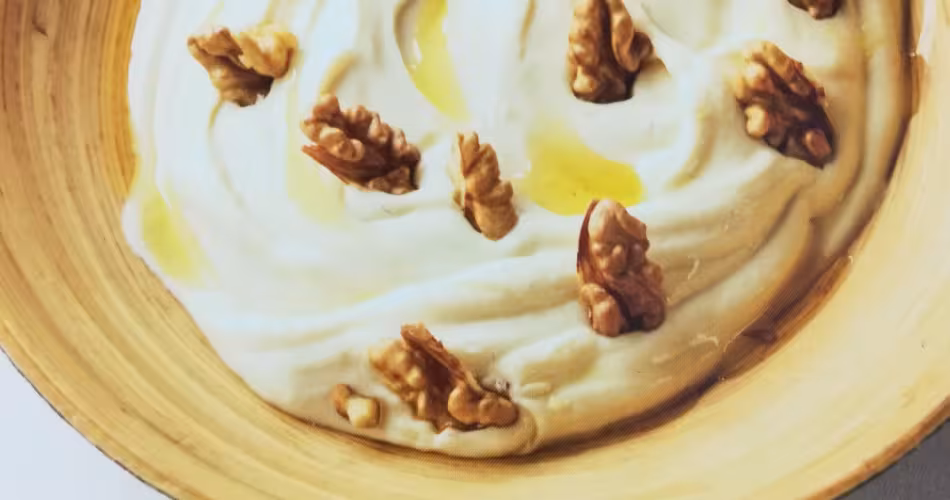 Recette de purée onctueuse de panais à l'huile de noisette et noix fraîches