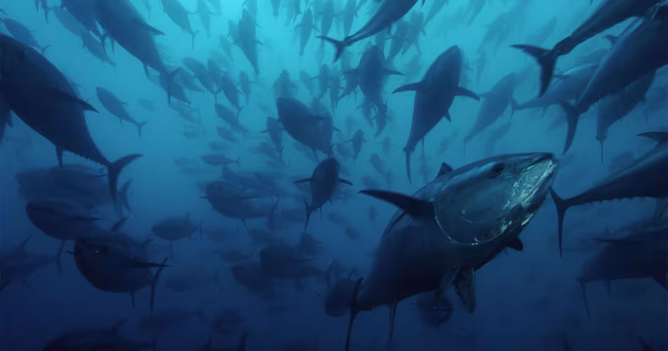 Banc thons rouges de l'Atlantique (Thunnus thynnus), Espagne
