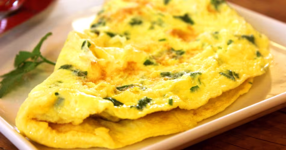 Recette d'omelette à l'oseille