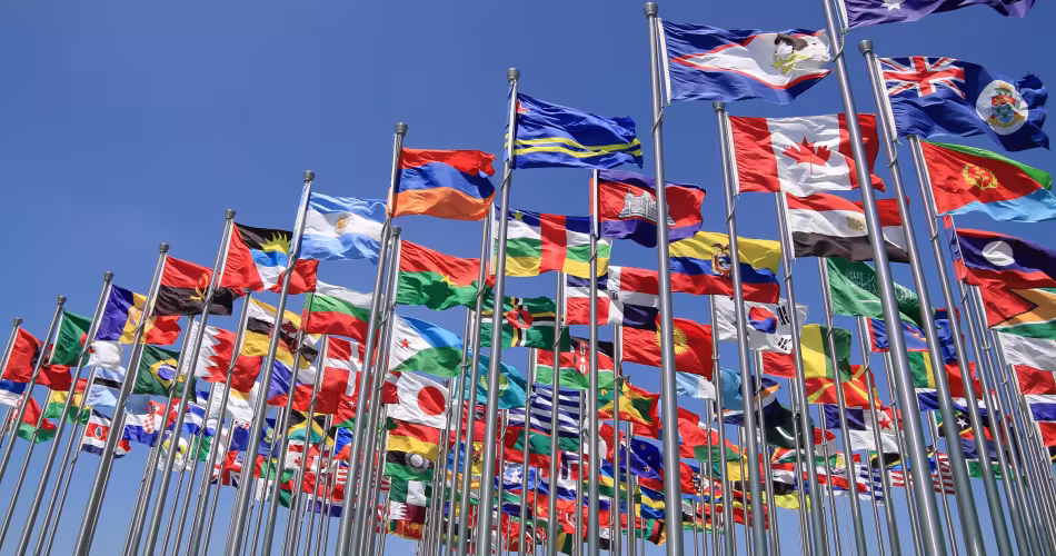 Drapeaux des différents pays du monde