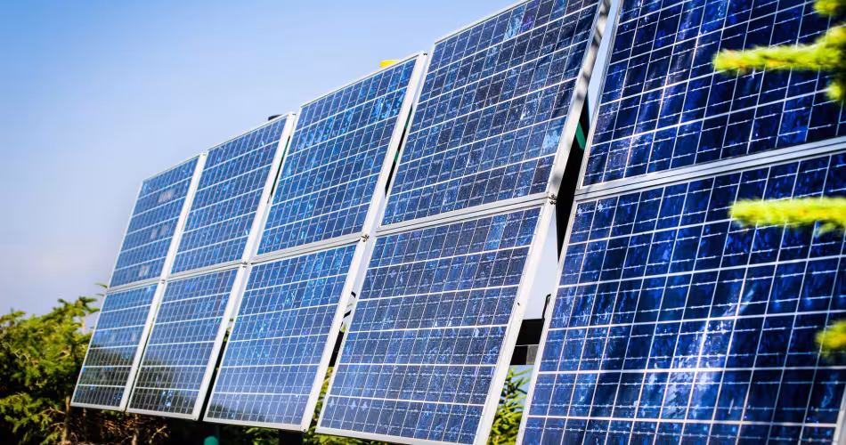 Panneaux solaires à Los Angeles, Etats-Unis