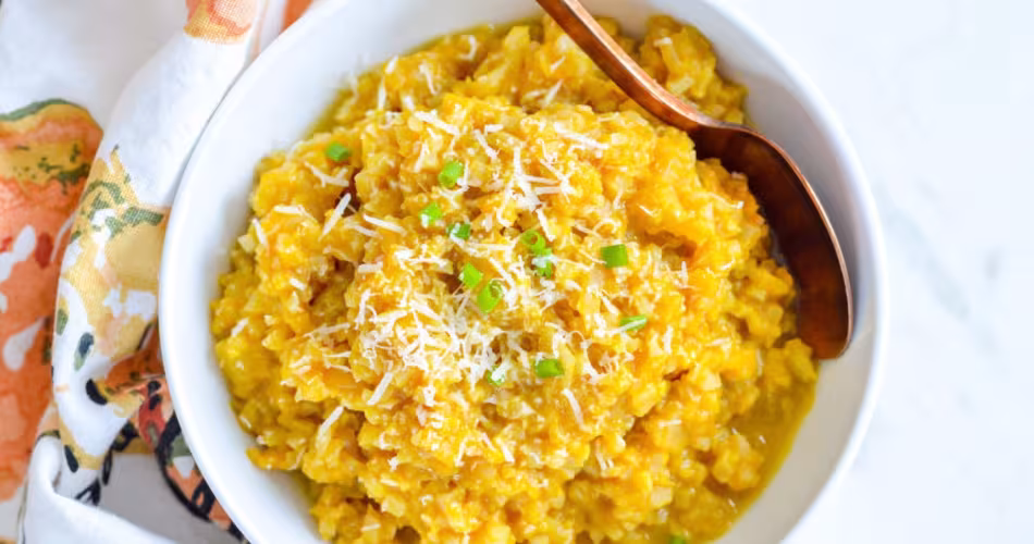 Recette de risotto à la citrouille