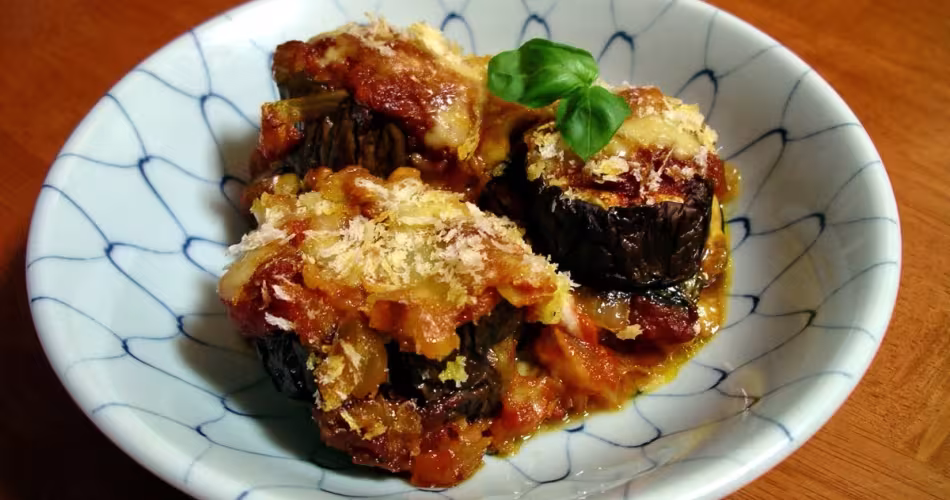 Recette d'aubergine parmigiana