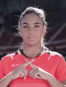 Delphine Cascarino, footballeuse professionnelle