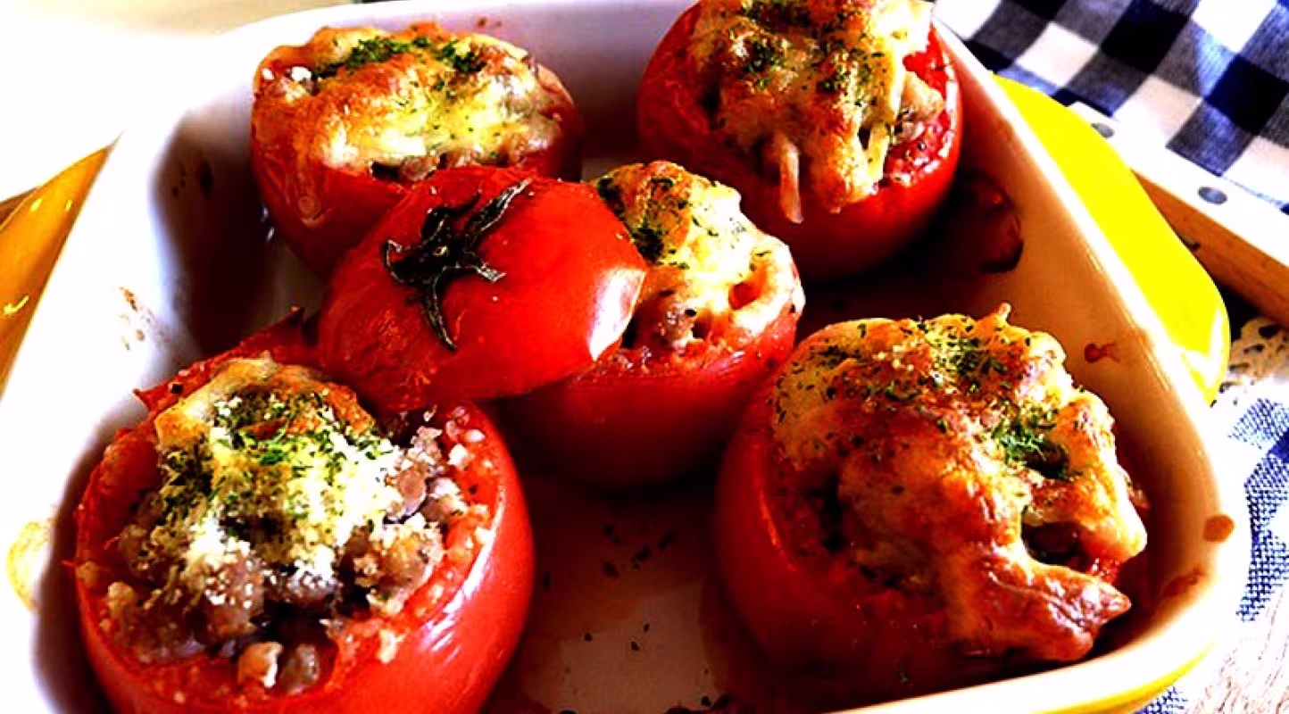 Recette de tomates farcies au sarrasin et feta