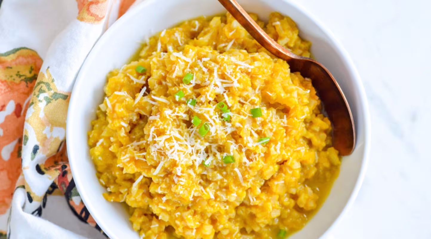 Recette de risotto à la citrouille