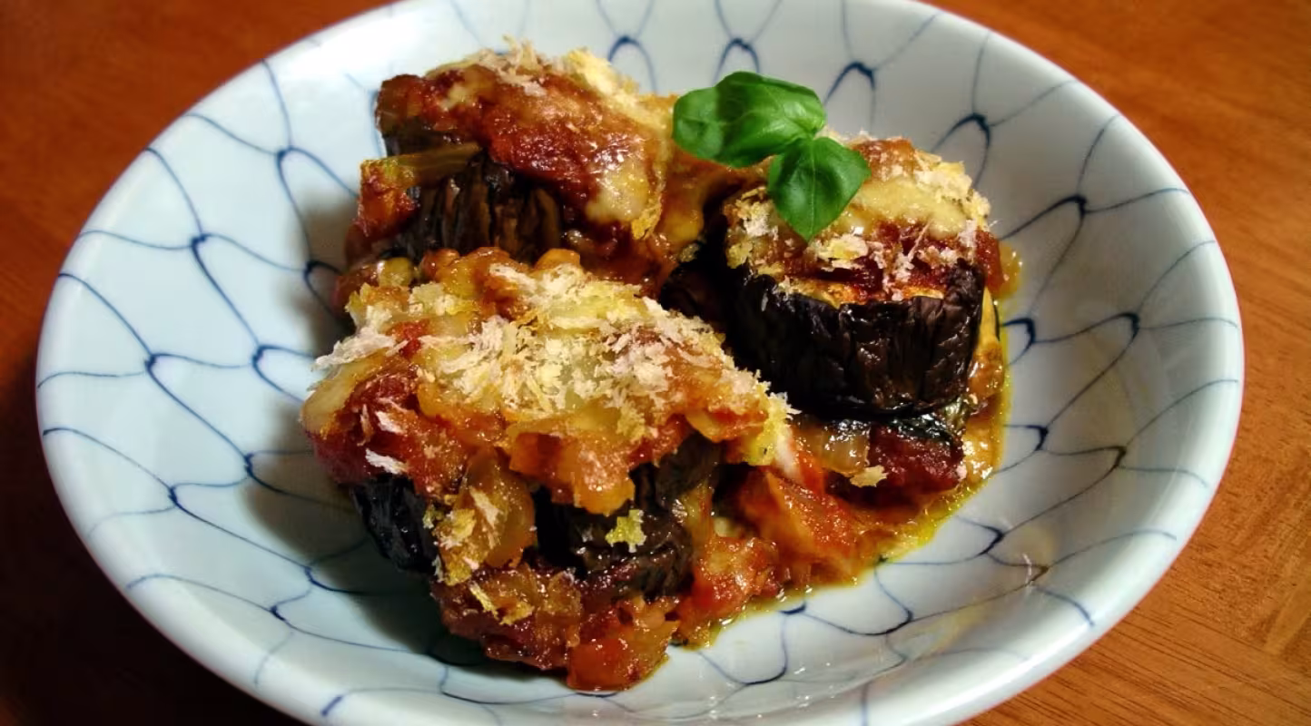 Recette d'aubergine parmigiana
