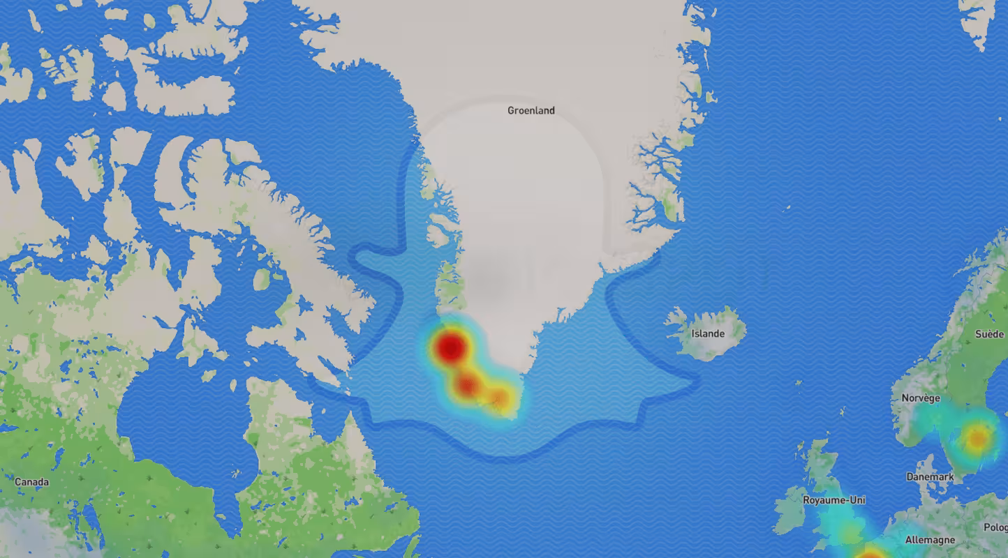 SnapMap de la campagne Arctic Hotspot