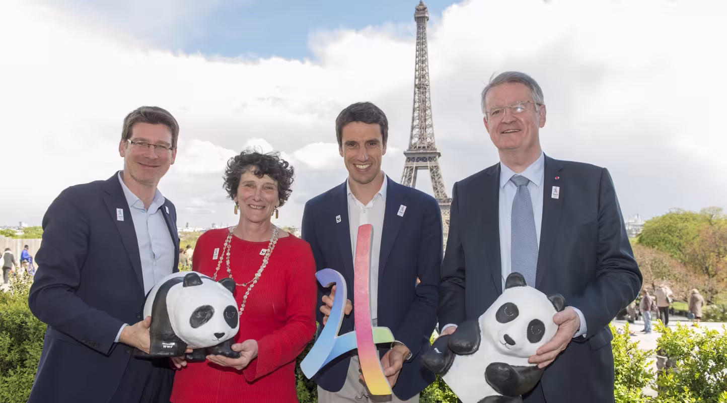Pascal Canfin, Isabelle Autissier, Tony Estanguet et Bernard Lapasset