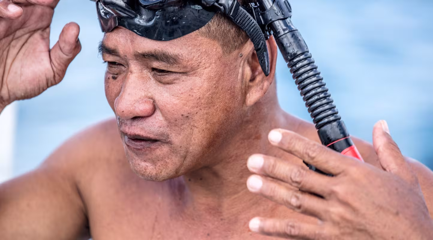 Portrait d'Alan Amanse, Butanding Interaction Officer, Donsol, Philippines