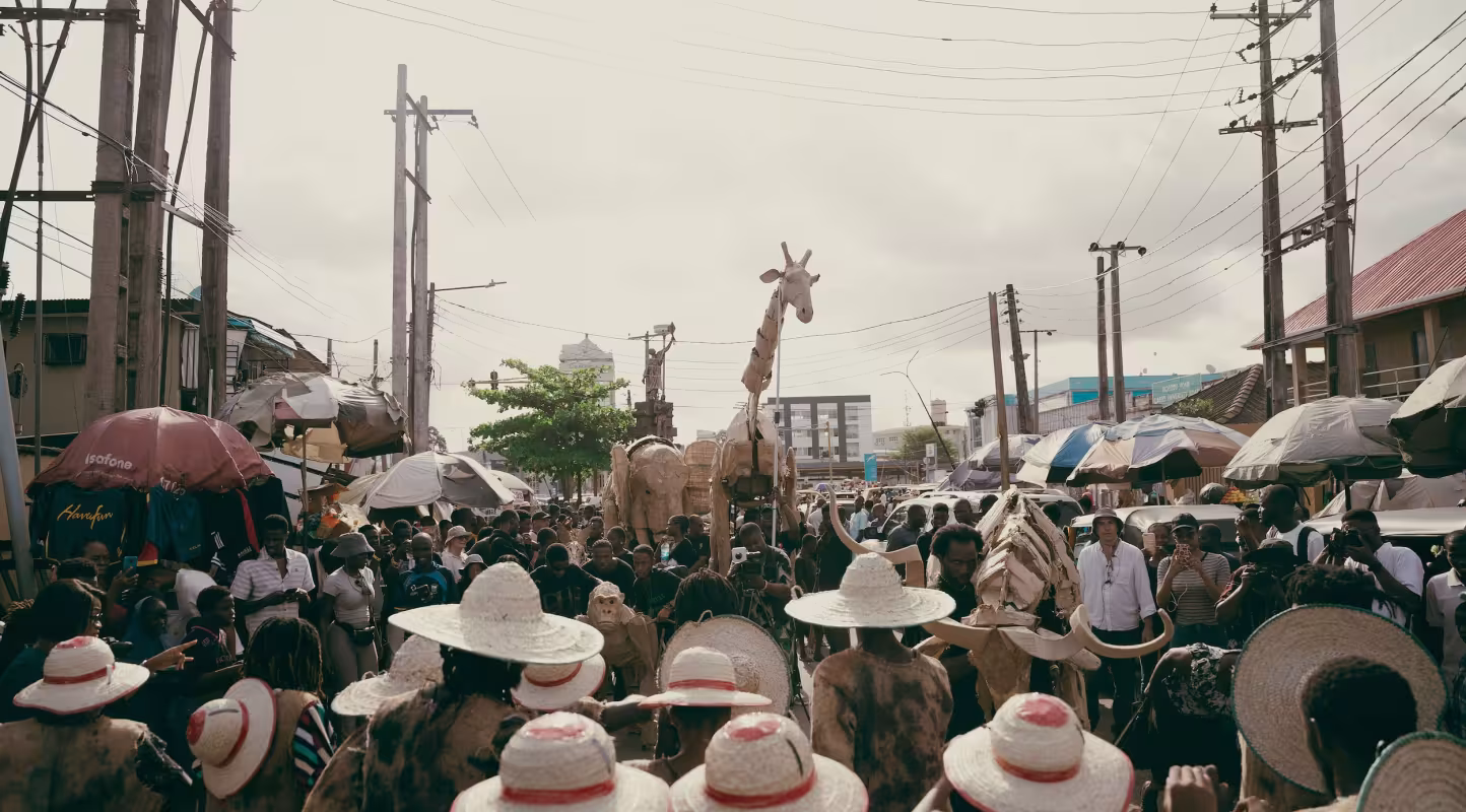 THE HERDS Sabo Yaba Market, Lagos. Photograph by Kashope Faje, for 88 Life Studios