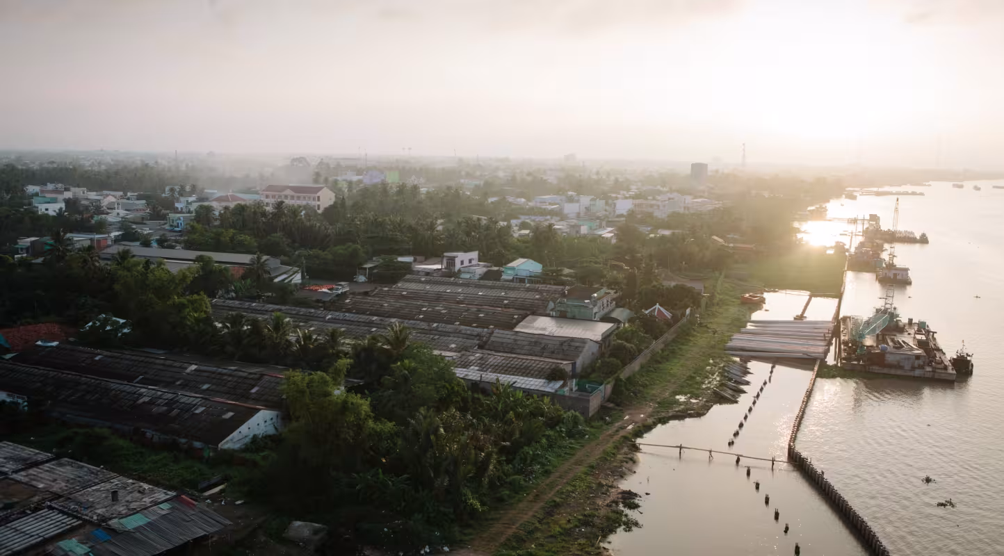 Industrialisation du delta du Mékong (Vietnam)