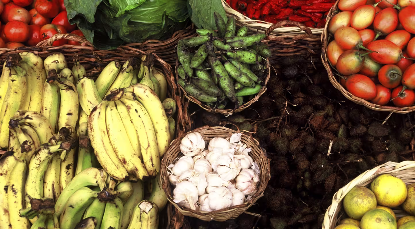 Fruits et légumes des Andes