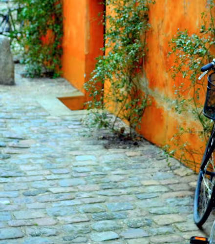 Vélo dans les rues de Copenhague (Danemark)