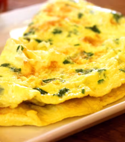 Recette d'omelette à l'oseille