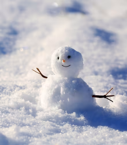 Sculpture de neige