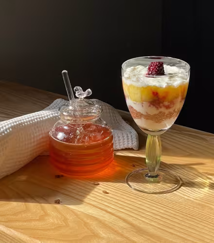 Recette de chia pudding à la pêche