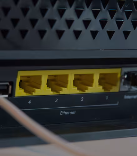 Raccordement d'une box wifi