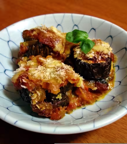 Recette d'aubergine parmigiana